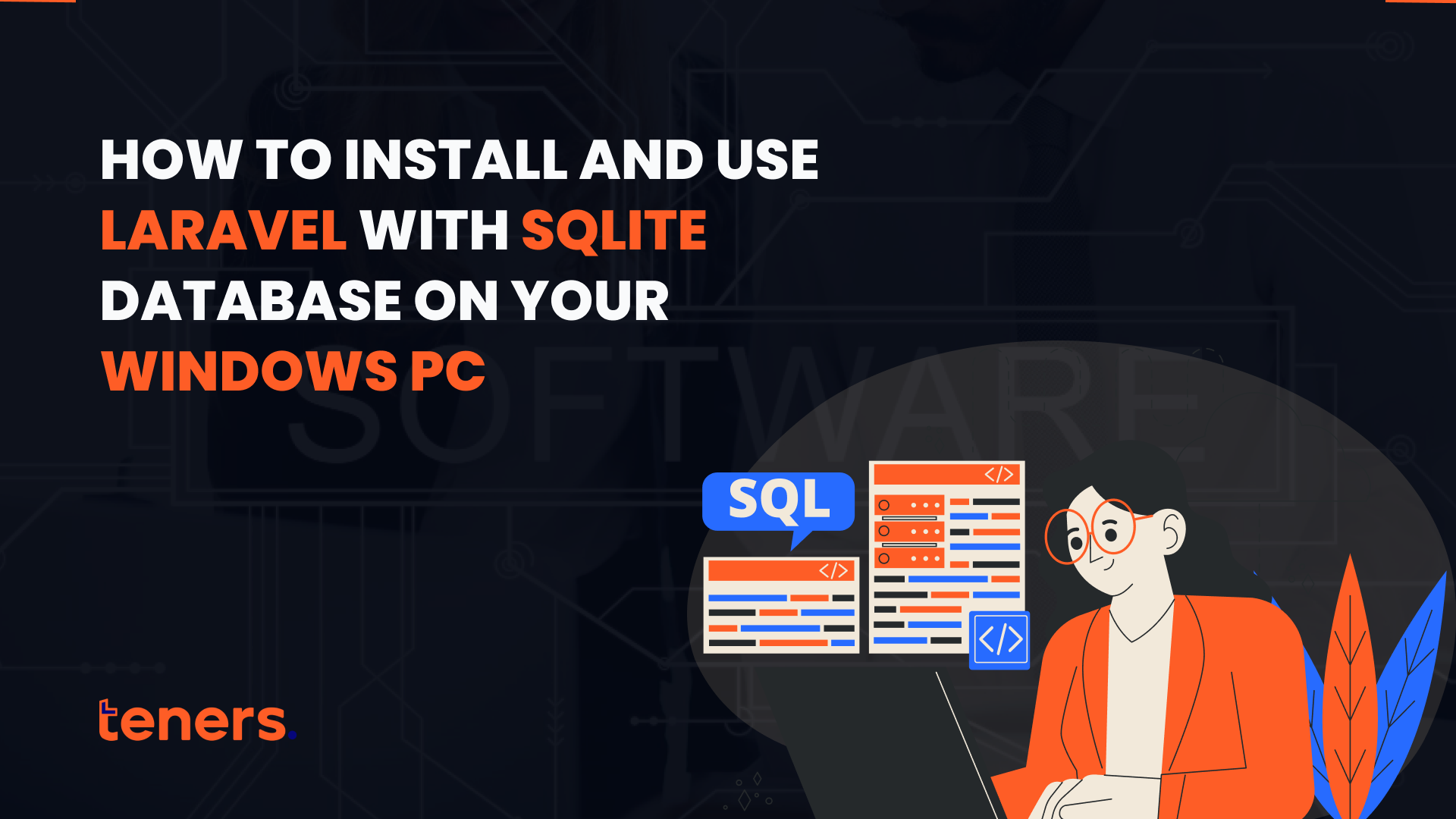 HOW TO INSTALL AND USE LARAVEL WITH SQLITE DATABASE ON YOUR WINDOWS PC